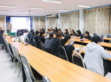 การประชุมชี้แจงผลการจัดชั้นความเข้มแข็งสหกรณ์และกลุ่มเกษตรกร ประจำปี พ. ศ. 2568 และกรอบการประเมินผลจัดชั้นความเข้มแข็งสหกรณ์และกลุ่มเกษตรกร ประจำปี พ.ศ. 2569 ในการนี้นายศิวกร ศรีภักดี สหกรณ์จังหวัดนครศรีธรรมราช พร้อมด้วยบุคลากร ร่วมรับฟังการชี้แจงดังกล่ ... พารามิเตอร์รูปภาพ 7